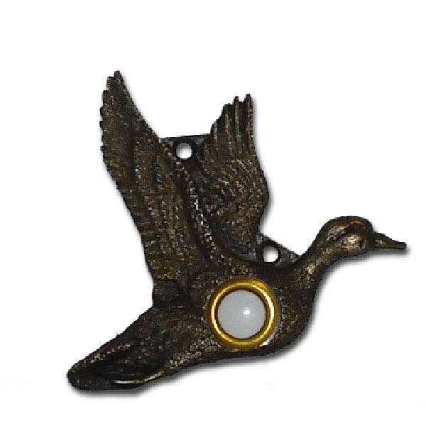 Mallard Door Bell, Antique Brass, Model 922AB